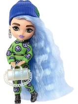 Barbie Extra Minis Cabelo Azul Gelo Mattel Hgp65