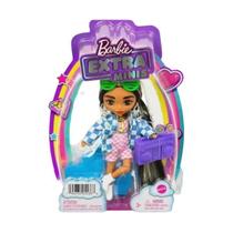 Barbie Extra Minis Roupa Azul E Rosa Mattel Hgp62