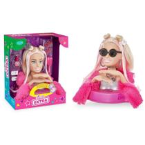 Barbie Extra Styling Head Com Acessórios Penteados Maquiar