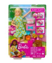 Barbie Family Aniversário Cachorrinho GXV75 Mattel