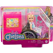 Barbie Family Chelsea Cadeira de Rodas Mattel HGP29