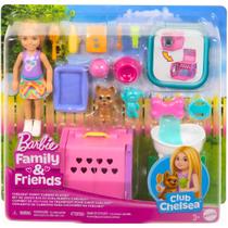 Barbie Family Chelsea Conjunto de Animaizinhos JDF89 Mattel Barbie Family Chelsea Conjunto de Animaizinhos JDF89 Mattel
