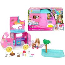 Barbie Family Chelsea Trailer De Camping 2 Em 1 Barbie Family Chelsea Trailer De Camping 2 Em 1