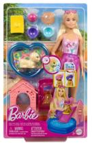 Barbie Family Festa Na Piscina C/cachorrinho JBF35-Mattel Barbie Family Festa Na Piscina C/cachorrinho JBF35-Mattel