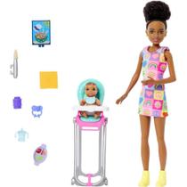 Barbie Family Skipper C/BEBE VEST. ARCO IRIS - Mattel