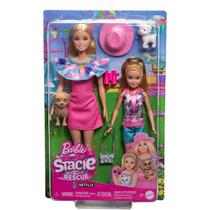 Barbie Family Stacie Resgate Aventura de IRMÃS - Mattel HRM09