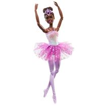 Barbie Fantasia Bailarina Luzes Brilhantes Roxa - Mattel