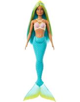 Barbie Fantasia Boneca Sereia Com Cabelo Colorido - Mattel