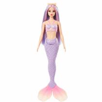 Barbie Fantasia Sereia Mágica com Cabelos e Cauda Coloridos - Mattel COR:LILAS Barbie Fantasia Sereia Mágica com Cabelos e Cauda Coloridos - Mattel COR:LILAS