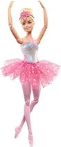Barbie Fantasy Bailarina com Luzes Brilhantes Rosa Mattel