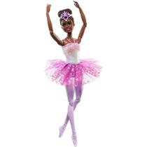 Barbie Fantasy Bailarina Luzes Brilhantes Roxa - Mattel