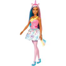 Barbie Fantasy Boneca Unicórnio Rosa Hgr21 - Mattel