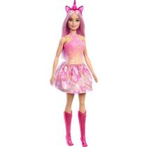 Barbie Fantasy Boneca Unicórnio Rosa
