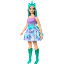 Barbie Fantasy Boneca Unicórnio Saia Dos Sonhos HRR12 Mattel