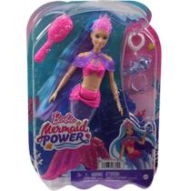 Barbie Fantasy Malibu Sereia Azul Mermaid Acessorios Mattel