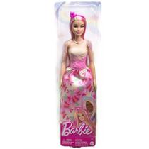 Barbie Fantasy Princesa Vestido de Sonhos Rosa Mattel HRR07