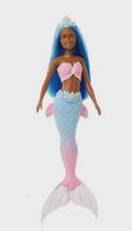 Barbie Fantasy - Sereia Cabelo Azul
