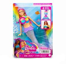 Barbie Fantasy Sereia Luzes Brilhantes