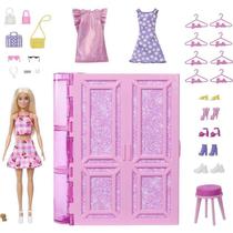 Barbie Fashion Closet Dos Sonhos Com Acessórios E Boneca Barbie Fashion Closet Dos Sonhos Com Acessórios E Boneca