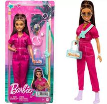 Barbie Fashion Filme Deluxe Macacão Rosa Hpl76 Mattel