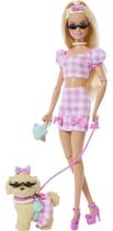 Barbie Fashion Malibu e Cão Combinando Looks JFP36 Mattel Barbie Fashion Malibu e Cão Combinando Looks JFP36 Mattel