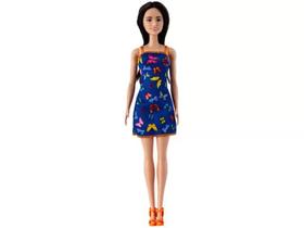 Barbie Fashion Vestido Roxo Borboletas Mattel T7439 Barbie Fashion Vestido Roxo Borboletas Mattel T7439