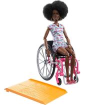 Barbie Fashionista Cadeira De Rodas Negra Hjt14 - Mattel