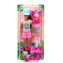 Barbie Fashionista Caminhada com Cachorrinho Mattel GKH73/GRN66