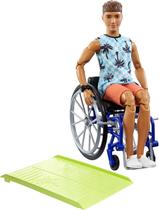 Barbie Fashionista - Ken com Cadeira de Rodas