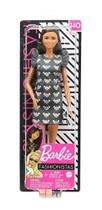 Barbie Fashionistas Morena Vestido Ratinhos 140 GYB01