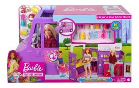 Barbie Food Truck Veiculo Gmw07 Mattel Original Com Nf