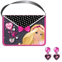 Barbie Glam Bolsa e Brincos Fabulosos - Intek - Barbie