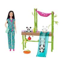 Barbie I Can Be Cuidados e Resgate de Pandas HKT77 - MATTEL