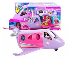 Barbie Jatinho De Aventuras Com Boneca Piloto Hcd49