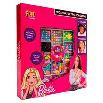 Barbie Joalheria Kit letras coloridas 400 Miçangas F0085-6 - Fun