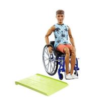 Barbie Ken Fashionista Cadeira de Rodas Moreno HJT59 - MATTEL Barbie Ken Fashionista Cadeira de Rodas Moreno HJT59 - MATTEL