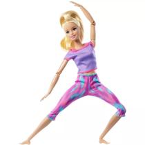 Barbie Loira Made To Move Feita Para Mexer - Mattel FTG80