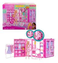 Barbie Maleta Fashion Closet Dos Sonhos 90 Cm Com Boneca e Acessorios Mattel