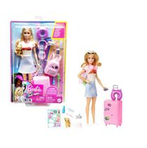 Barbie malibu pronta para viajar hjy18 mattel