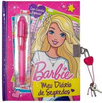 Barbie - Meu Diário De Segredos Com Caneta + Cadeado