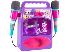 Barbie Meu Primeiro Karaokê Conjunto Musical F0113-8 Fun