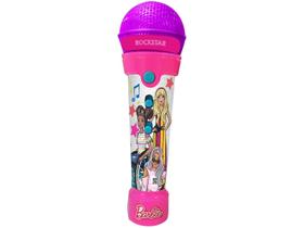 Barbie Microfone de Rockstar com Função MP3 Player e Luz de LED F0020-0 - Fun
