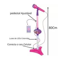 Barbie - Microfone Dreamtopia com Pedestal
