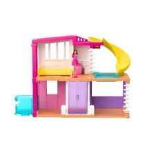 Barbie mini barbieland casa dos sonhos roxa - mattel hyf47/hyf44