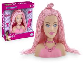 Barbie Mini Styling Head Especial Hair Rosa Pupee Barbie Mini Styling Head Especial Hair Rosa Pupee