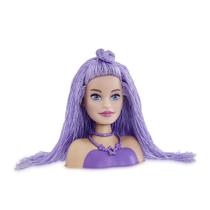 Barbie Mini Styling Head Lilás - Pupee Barbie Mini Styling Head Lilás - Pupee