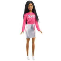 Barbie Negra 30cm Brooklyn Saia Metálica Hgt14 - Mattel