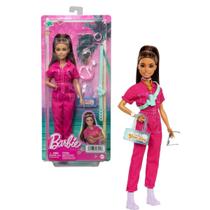 Barbie O Filme Boneca Terno de Moda Rosa HPL76 Mattel