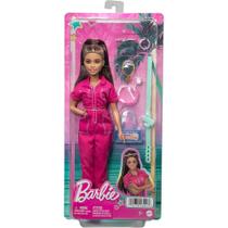 Barbie O Filme Macacão Rosa - Mattel HPL76 Barbie O Filme Macacão Rosa - Mattel HPL76