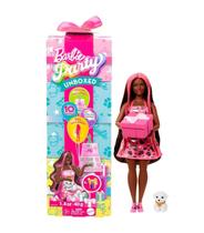 Barbie Parte Unboxed Party Negra Jfg68 Mattel